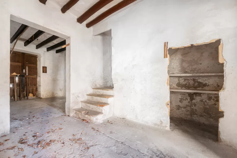 Edificio con proyecto para construir 2 viviendas en Manacor