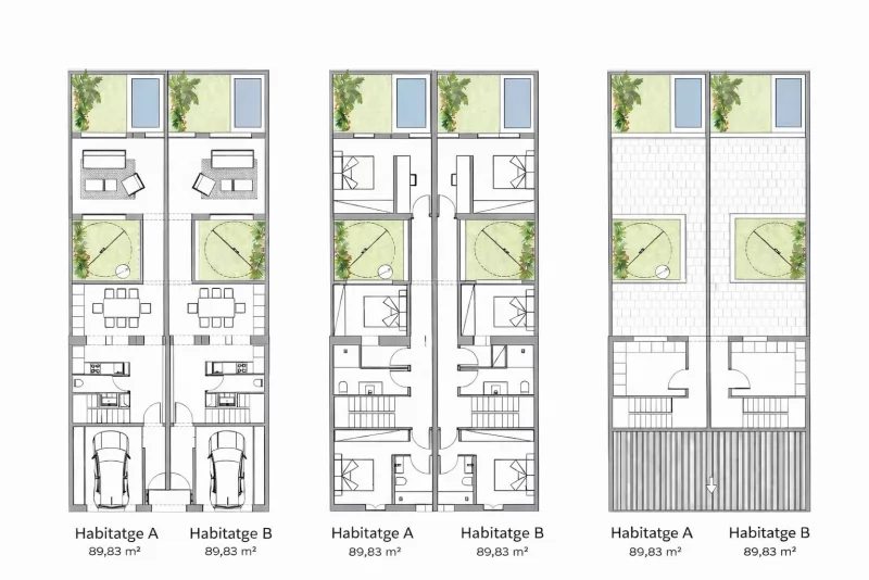 Edificio con proyecto para construir 2 viviendas en Manacor
