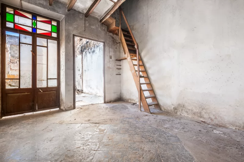 Edificio con proyecto para construir 2 viviendas en Manacor