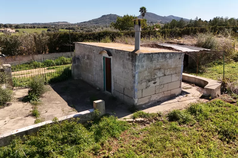 Finca rústica con proyecto de legalización de almacen agricola.