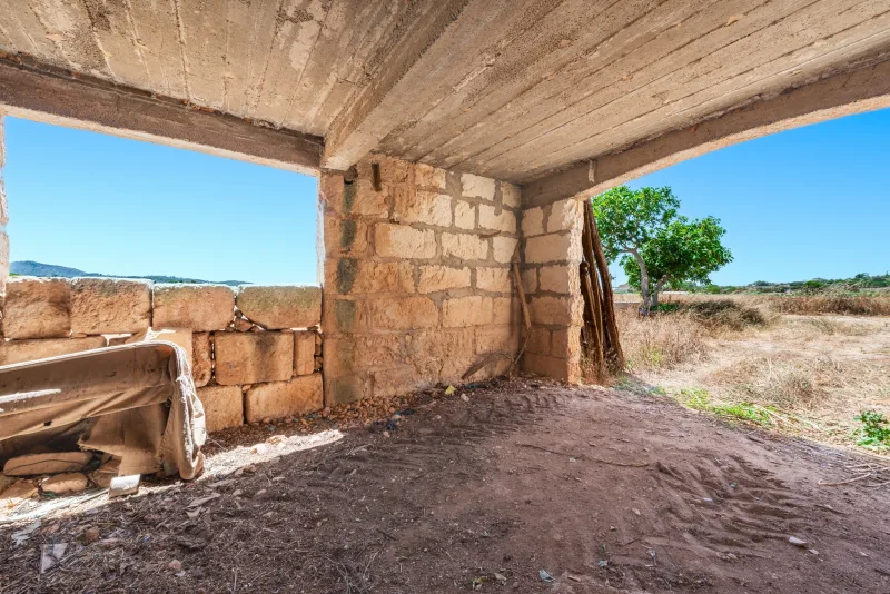 Finca con proyecto de reforma con amplias vistas, en Manacor