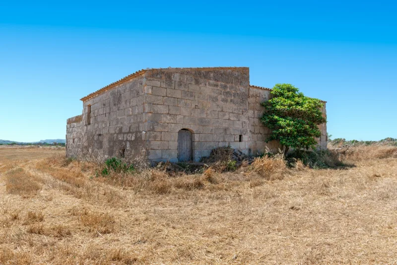 Finca con proyecto de reforma con amplias vistas, en Manacor