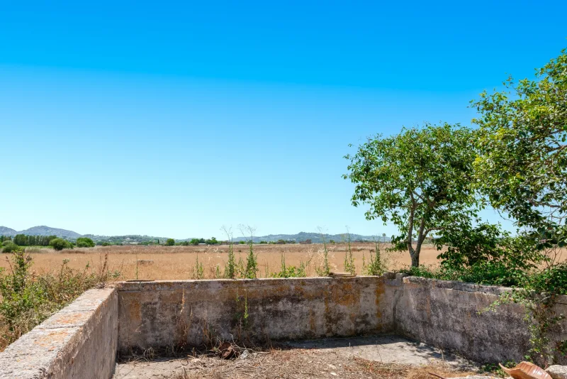 Finca con proyecto de reforma con amplias vistas, en Manacor